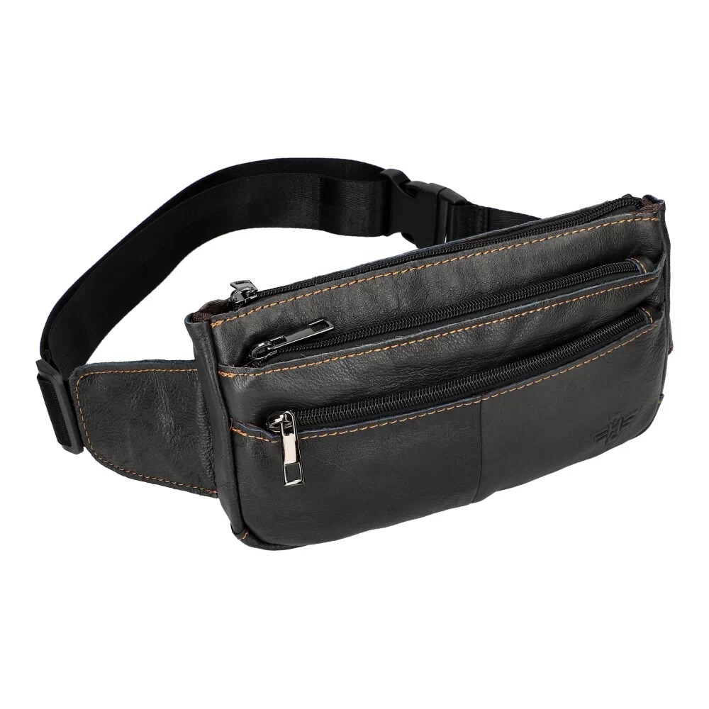 Leather waist bag TV7030 - ModaServerPro